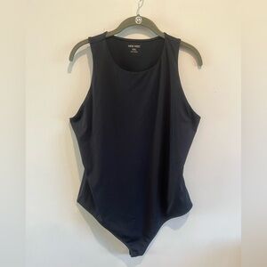 Nine West Black Sleeveless body suit -XXL
